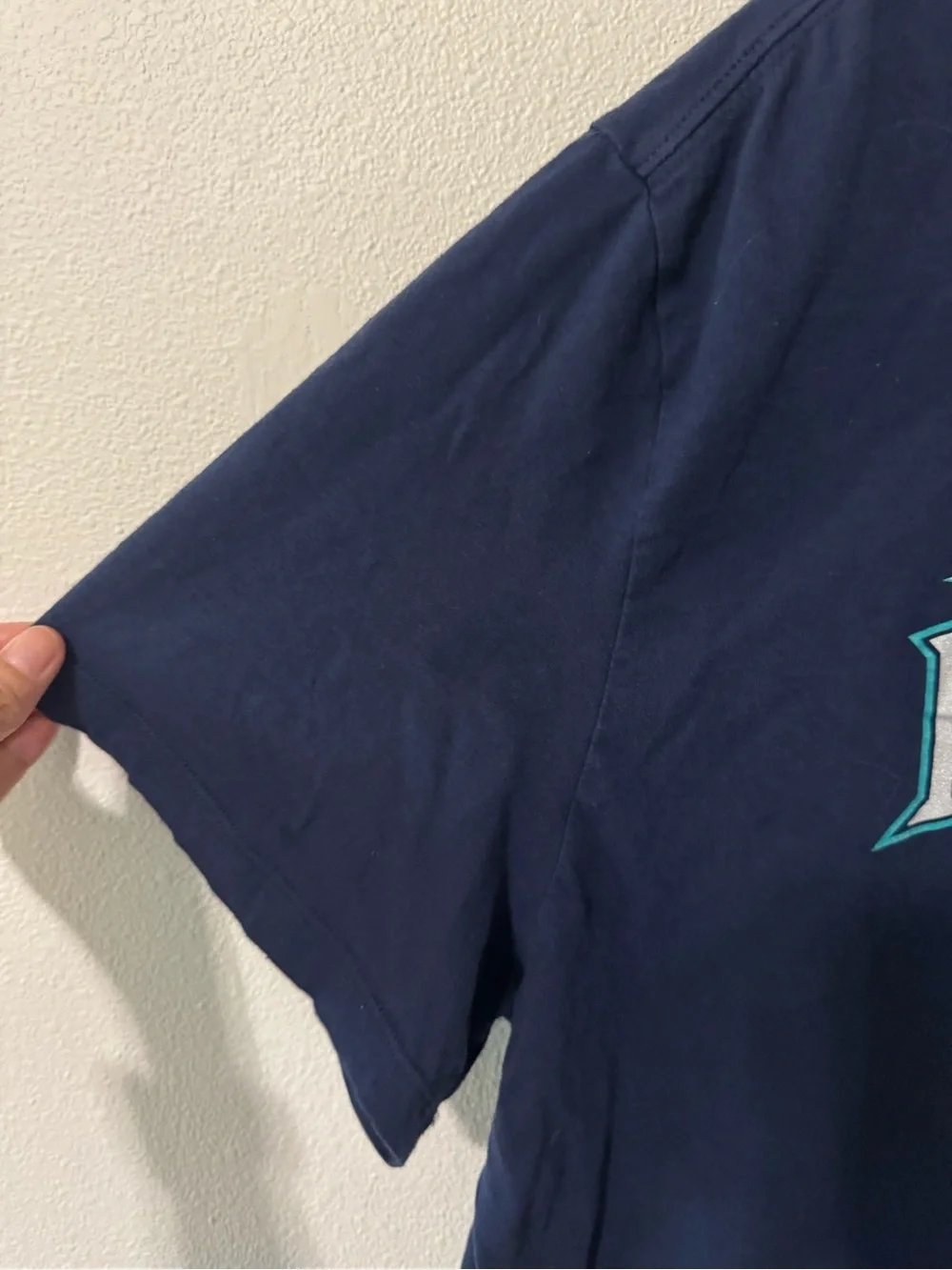 Ken Griffey Jr Seattle Mariners Nike Tee Navy 24 Short Sleeve Shersey MLB-XXL